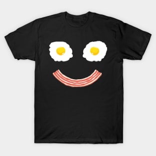 Eggs and Bacon Face T-Shirt